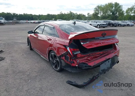 2022 Hyundai Elantra N Line from USA, damaged, VIN KMHLR4AF2NU231796